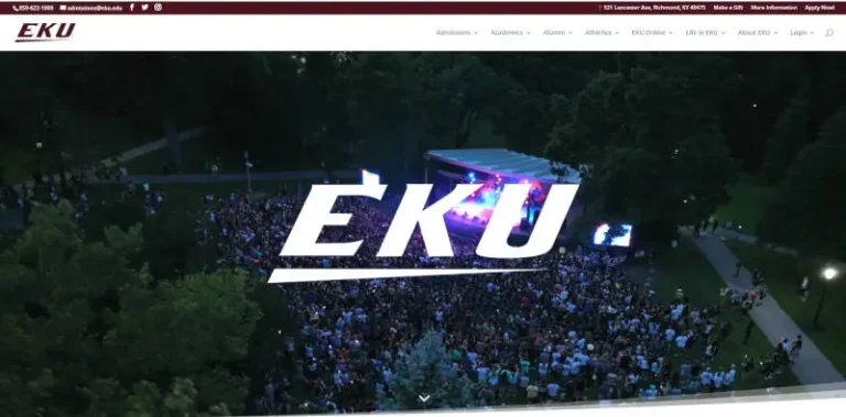eku.edu screenshot