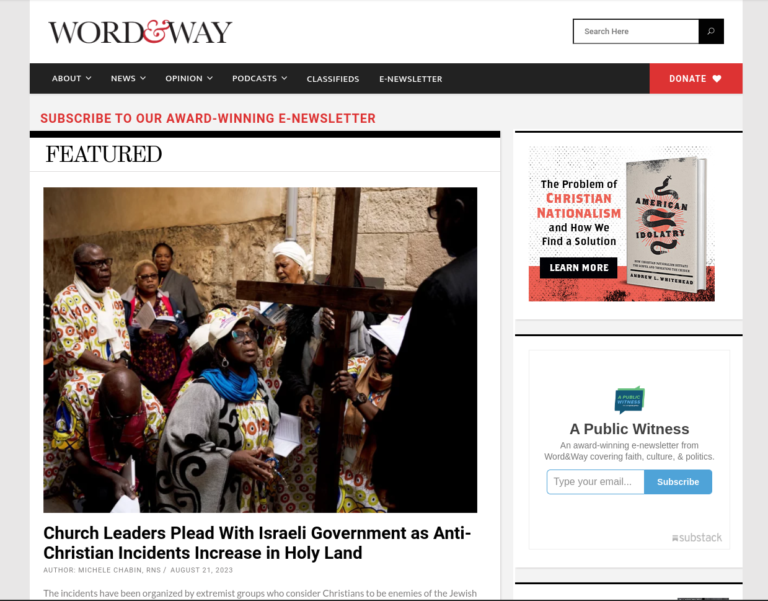 wordandway.org screenshot